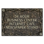 4-Line Room Sign