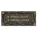 2-Line Directional Sign