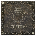 1-Line Custom Symbol Sign
