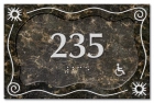 Room Number Sign - Handicap Accessible