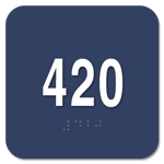 Room Number Sign