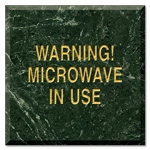 Warning! Microwave In Use