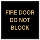 Fire Door Do Not Block