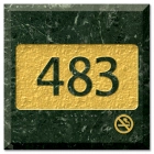 Room Number/No Smoking - Square