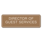 2-Line Room Sign