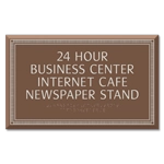 4-Line Room Sign