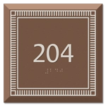 Room Number Sign