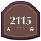 Room Number - Handicap Accessible/No Smoking