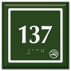 Room Number - No Smoking