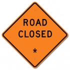 Road Closed Sign