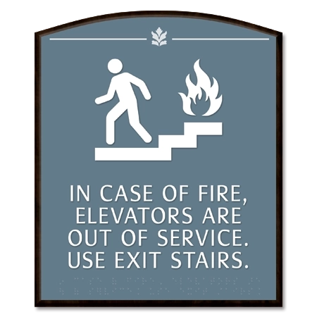 In Case of Fire... w/ symbols