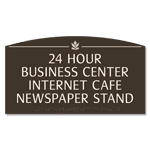 4-Line Room Sign