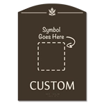 1-Line Custom Symbol Sign