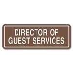 2-Line Room Sign