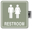 Perpendicular Overhead - Unisex Restroom