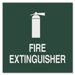 Fire Extinguisher with Symbol