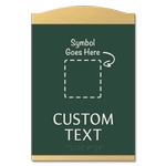 2-Line Custom Symbol Sign