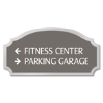 2-Line Directional Sign