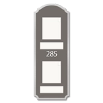 Room Number Sign - 2 Picture