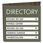 5 Panel Directory w/Inserts
