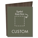 1-Line Custom Symbol Sign