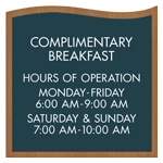 8-Line General Information Sign