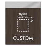 1-Line Custom Symbol Sign