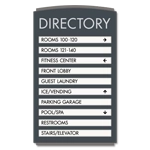 10 Panel Directory w/Inserts