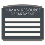 4 Slot Suite/Dept. ID Sign
