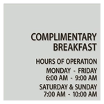 8-Line Informational Sign
