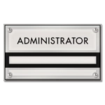 Nameplate w/Title