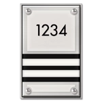 2 Slot Room Number Sign