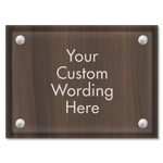 4-Line Custom Information -  Exterior Use
