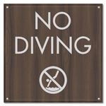 No Diving Allowed