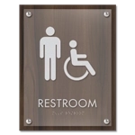 Restroom - w/ Male & Handicap Accessible Symbol