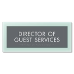 2-Line Room Sign