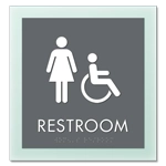 Restroom - Female & Handicap Accessible Symbols