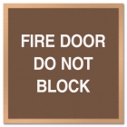Fire Door Do Not Block