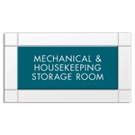 3-Line Room Sign
