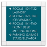 9-Line Directional Sign
