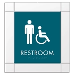 Restroom - Male & Handicap Accessible Symbols