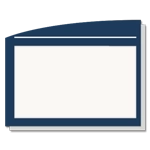 Message Holder for 8.5" x 14" Paper/Evac Plan Holder