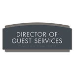 2-Line Room Sign