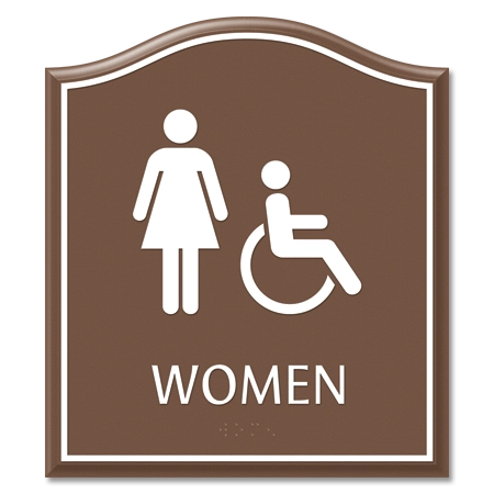 Women w/Female & Handicap Symbols