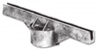 Flat Blade Bracket for Pipe Post