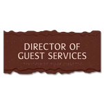 2-Line Room Sign