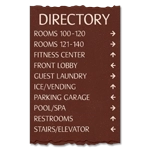 10 Panel Directory Sign
