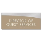 2-Line Room Sign
