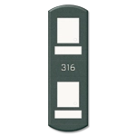 Room Number Sign - 2 Pictures