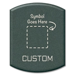 1-Line Custom Symbol Sign